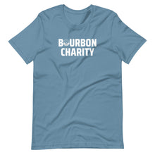Load image into Gallery viewer, Bourbon Charity Embedded Logo Unisex t-shirt