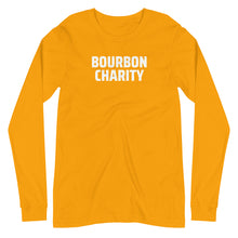 Load image into Gallery viewer, Bourbon Charity All Caps Unisex Long Sleeve T-shirt