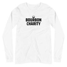 Load image into Gallery viewer, Bourbon Charity Mini Logo Unisex Long Sleeve T-shirt