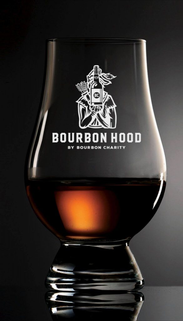Bourbon Hood Glencairn Set of 2